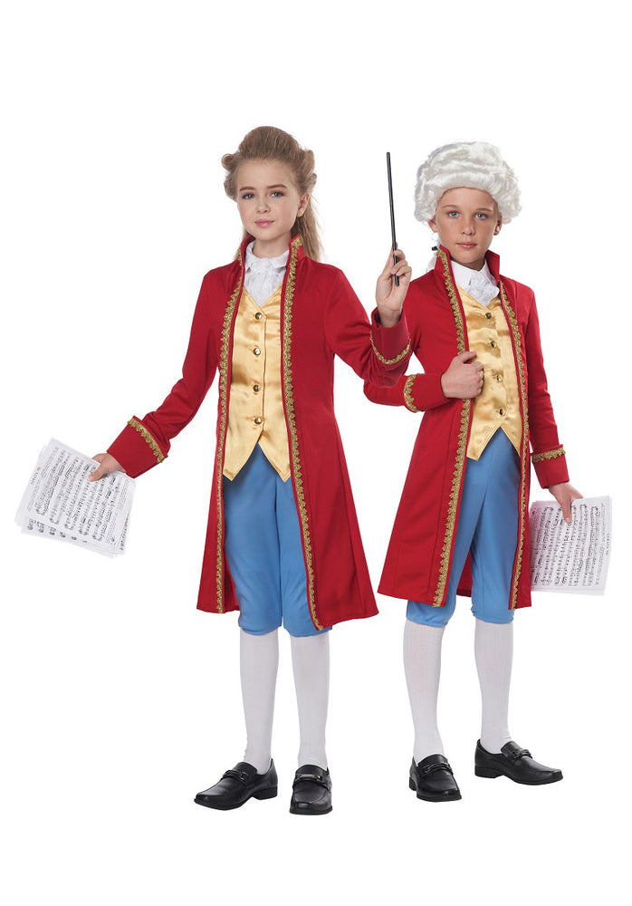 Classical Composer Amadeus Unisex Child Costume