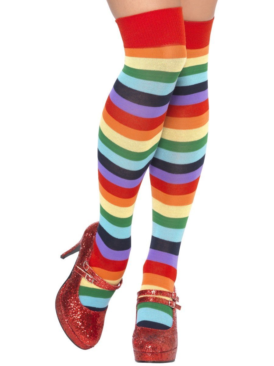 Knitted Clown Socks