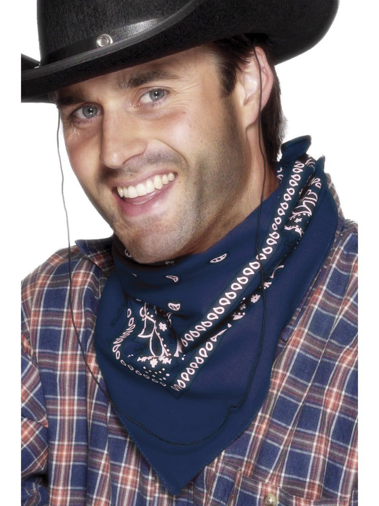 Cowboy Bandana Blue