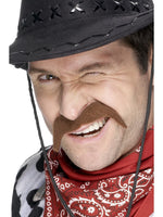 Cowboy Moustache Brown