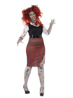 Smiffys Zombie School Girl Plus Size Adult Women's Costume - 44350
