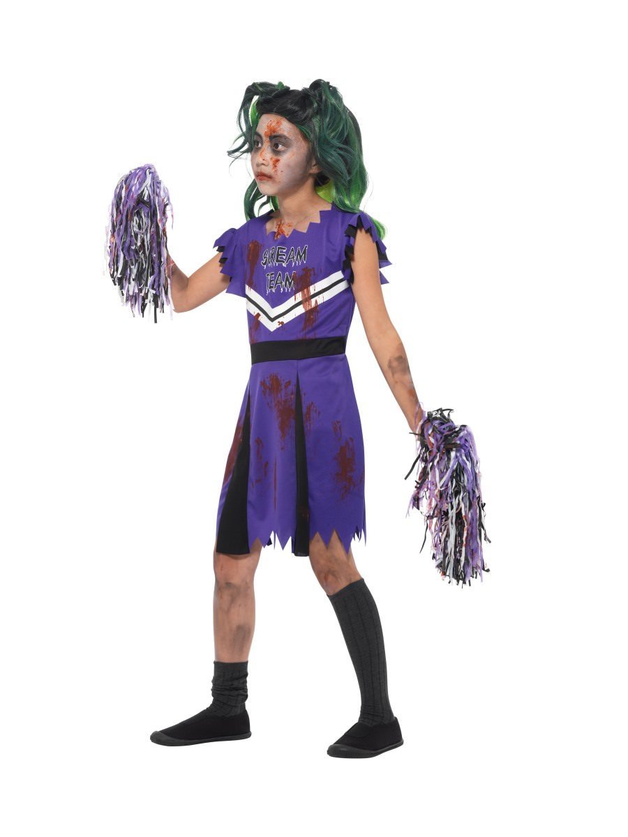 Dark Cheerleader Child Girl's Costume49832