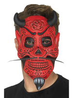 Day of the Dead Devil Mask, Adult48133