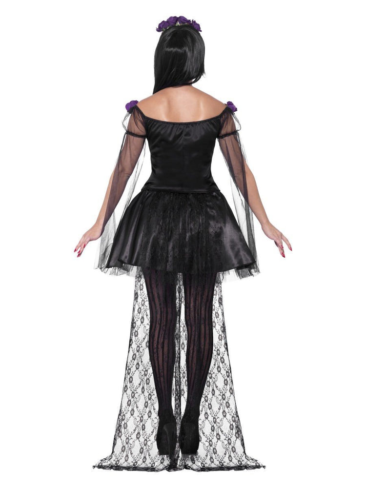 Day of the Dead Senorita Costume, with Printed Top43737