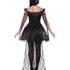 Day of the Dead Senorita Costume, with Printed Top43737