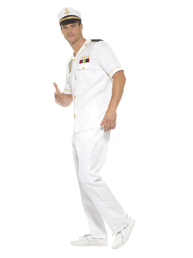 Deluxe Captain Costume, Short Sleeve48062