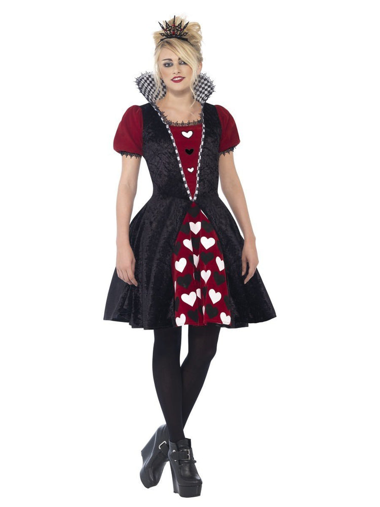 Smiffys Deluxe Dark Red Queen Costume - 44335