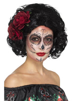 Deluxe Day of the Dead Doll Wig48313