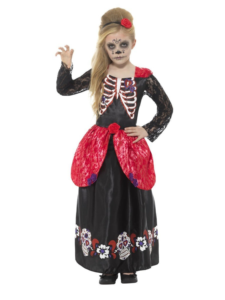 Day of the Dead Deluxe Girl Costume