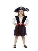 Smiffys Deluxe Glitter Pirate Girl Costume - 48137