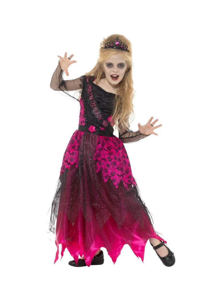Smiffys Deluxe Gothic Prom Queen Costume - 48136