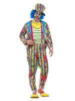 Deluxe Patchwork Clown Costume, Male46872