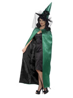 Smiffys Deluxe Reversible Witch Cape - 48324