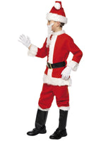 Santa Delux Boy Costume(M)