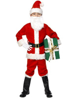 Santa Delux Boy Costume(M)