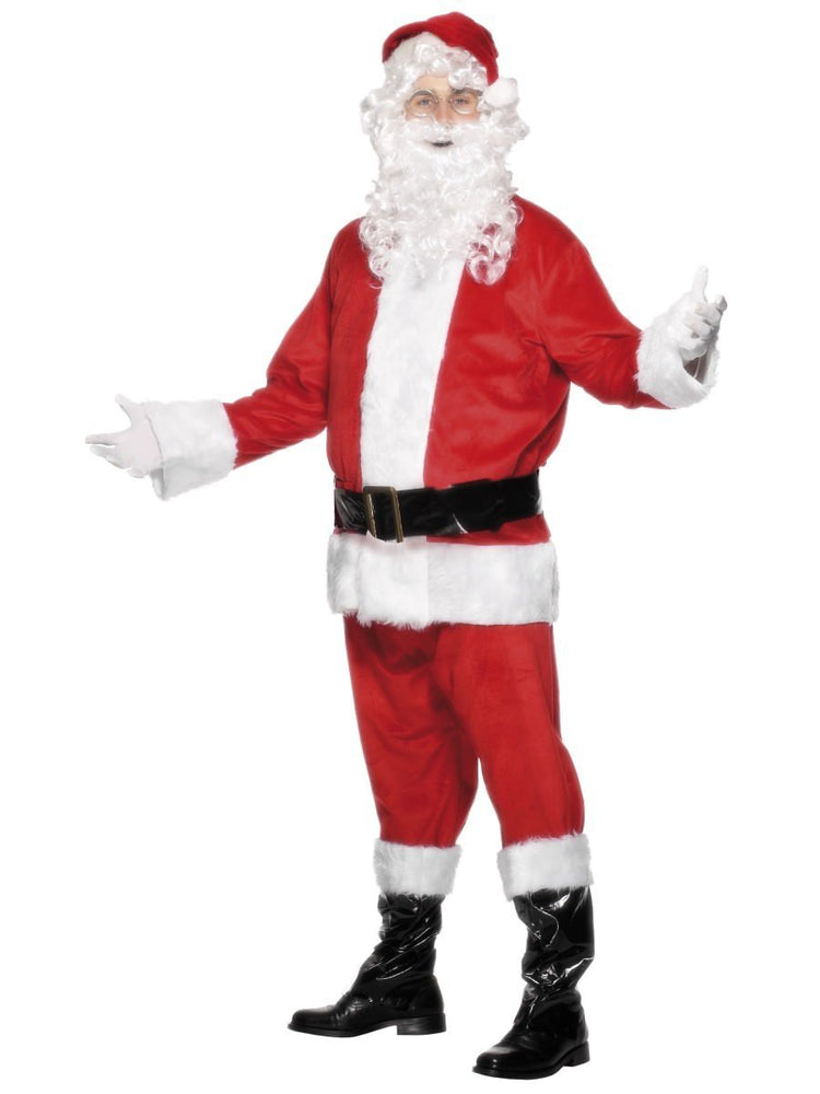 Santa Suit Velour Costume