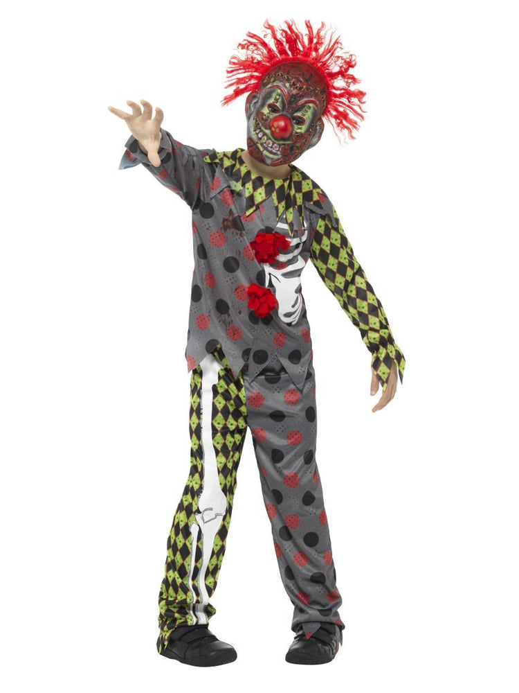 Smiffys Deluxe Twisted Clown Costume - 45125