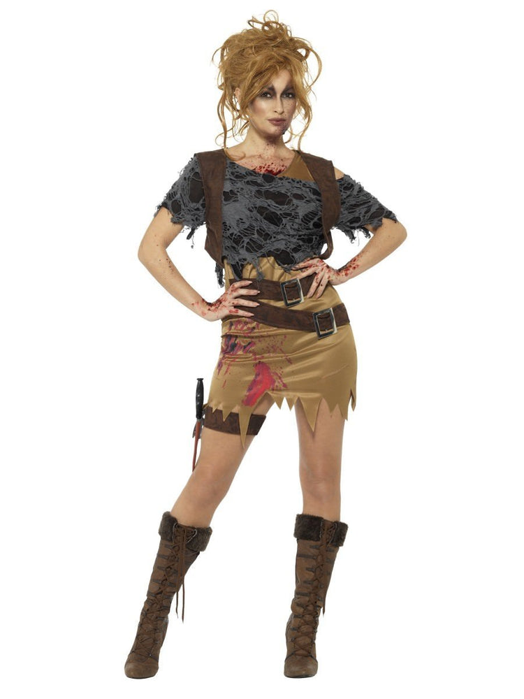 Smiffys Zombie Huntress Adult Women's Costume - 46848