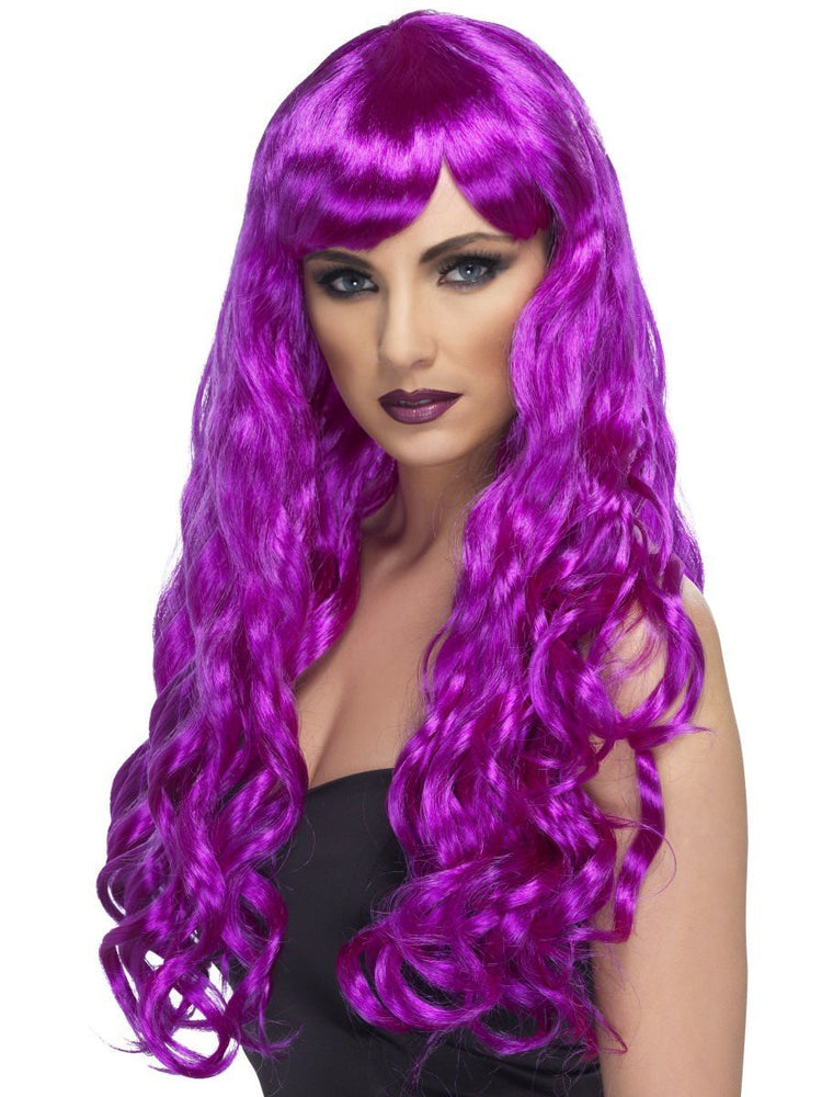 Smiffys Desire Wig, Purple - 42110