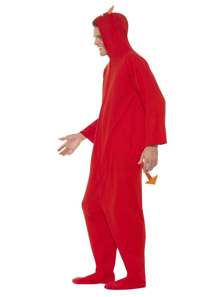 Devil Costume, Hooded All in One25320