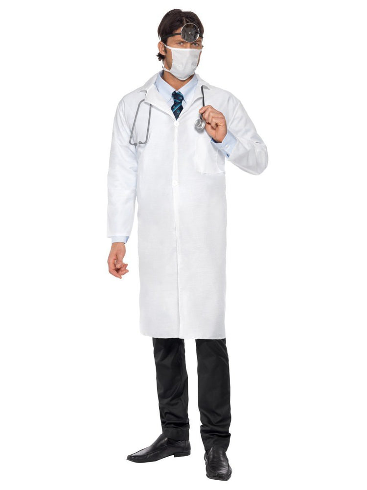 DOCTOR'S WHITE COAT & MASK,Display Pack