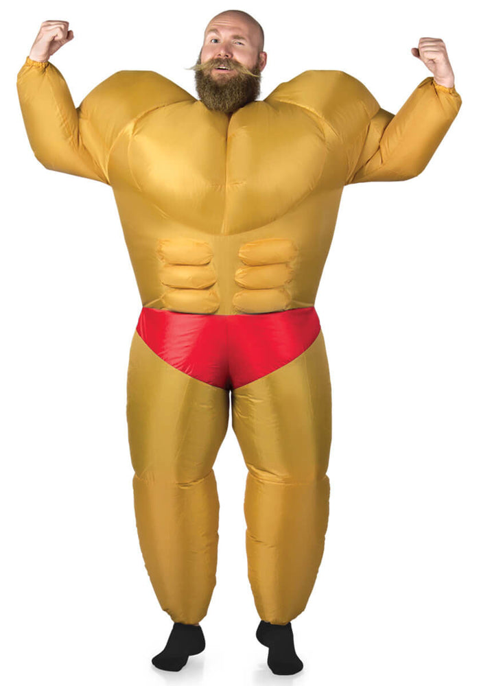 Inflatable Muscleman Costume- Strong man