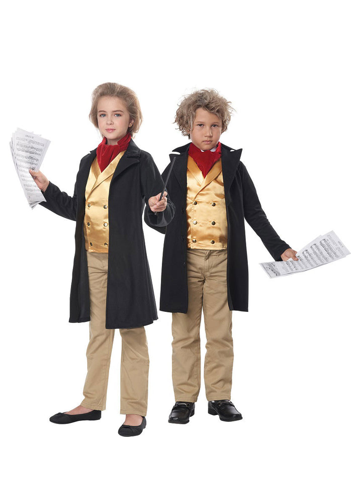 Famous Composer Beethoven Unisex Child Costume
