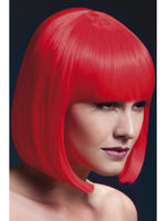 Fever Elise Wig, 13in Neon Red