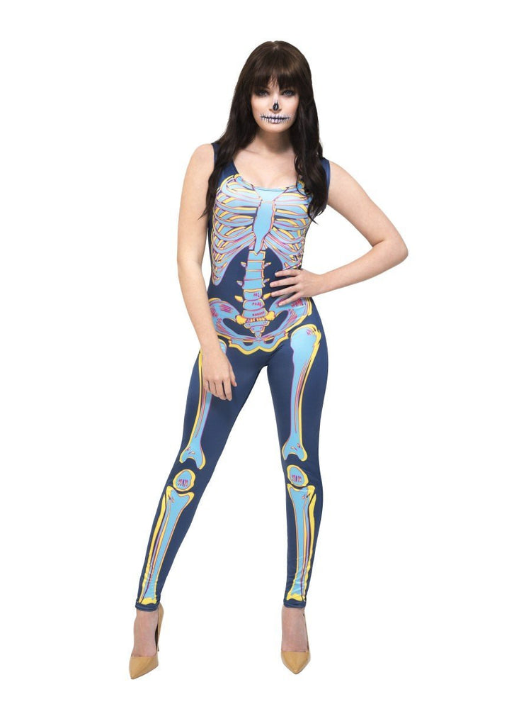 Smiffys Fever Sexy Skeleton Costume - 48153