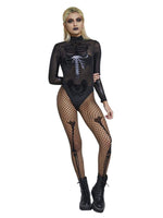 Smiffys Fever Sheer Skeleton Costume - 52185