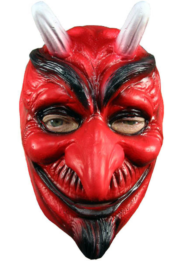Devil Front Face Rubber Mask