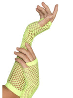 Fishnet Gloves Green