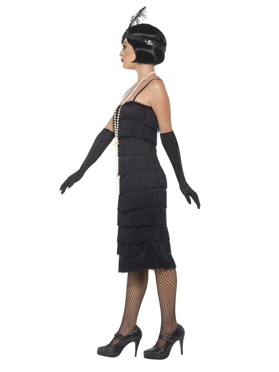 Flapper Costume Black