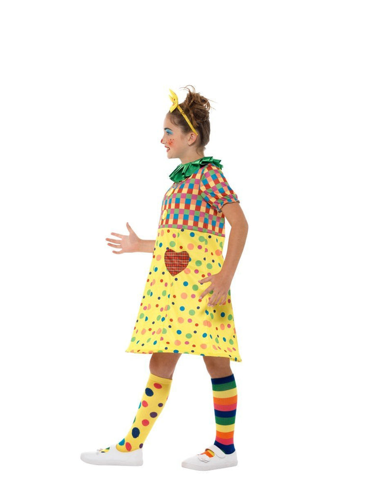Girls Clown Costume