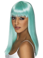 Glamourama Wig, Neon Aqua