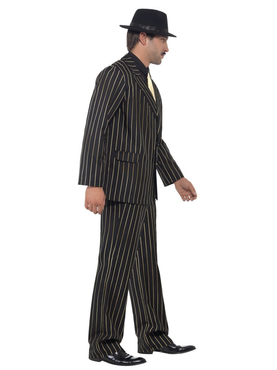 Gold Pinstripe Gangster Costume22414