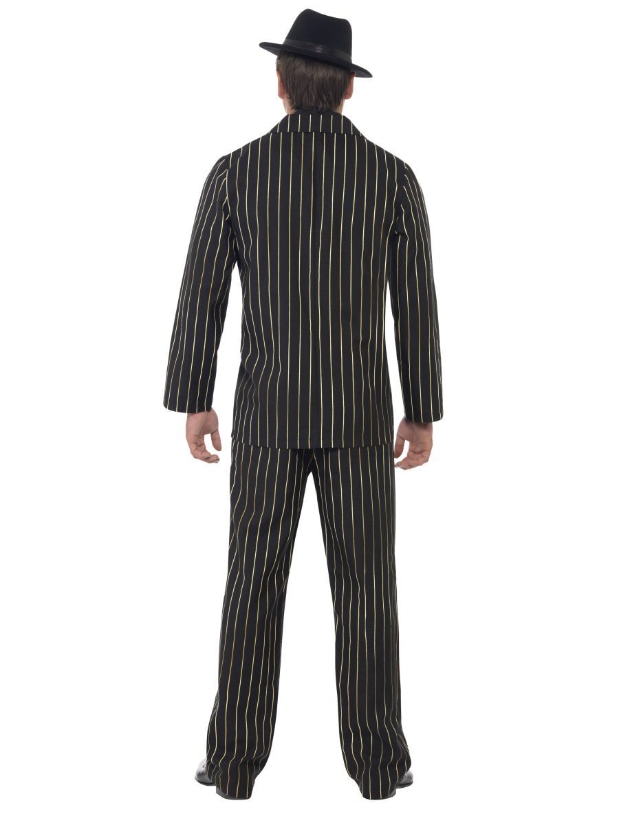 Gold Pinstripe Gangster Costume22414