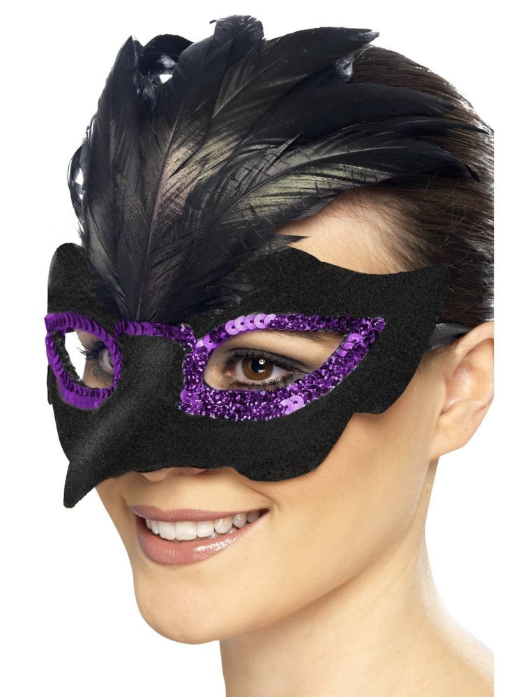 Gothic Raven Masquerade Eyemask27553