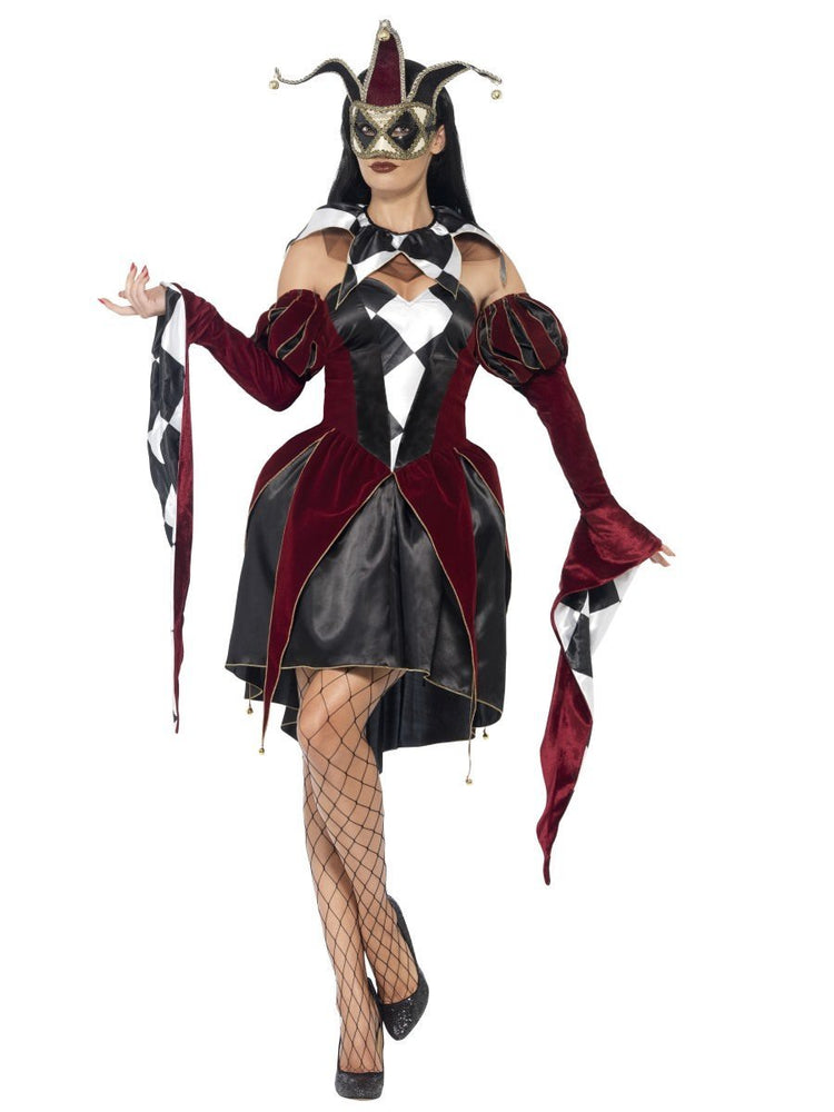 Gothic Venetian Harlequin Costume
