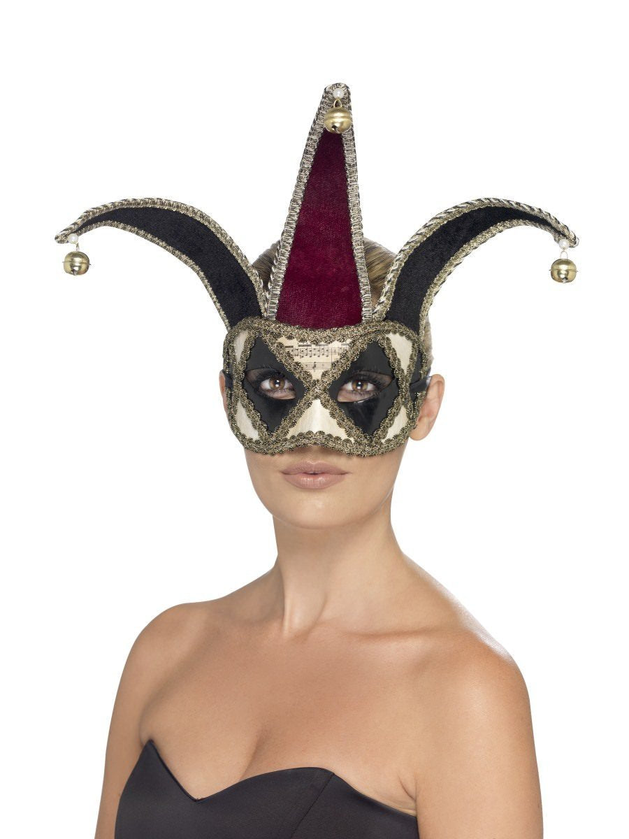 Gothic Venetian Harlequin Eyemask
