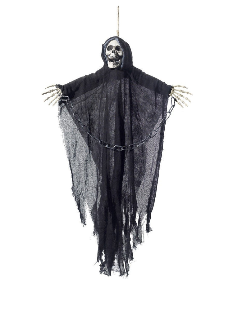 Smiffys Hanging Reaper Skeleton Decoration - 48223