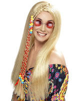 Hippy Party Blonde Wig
