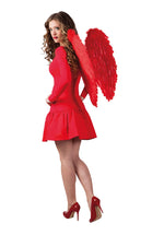 Red Angel Wings - Medium