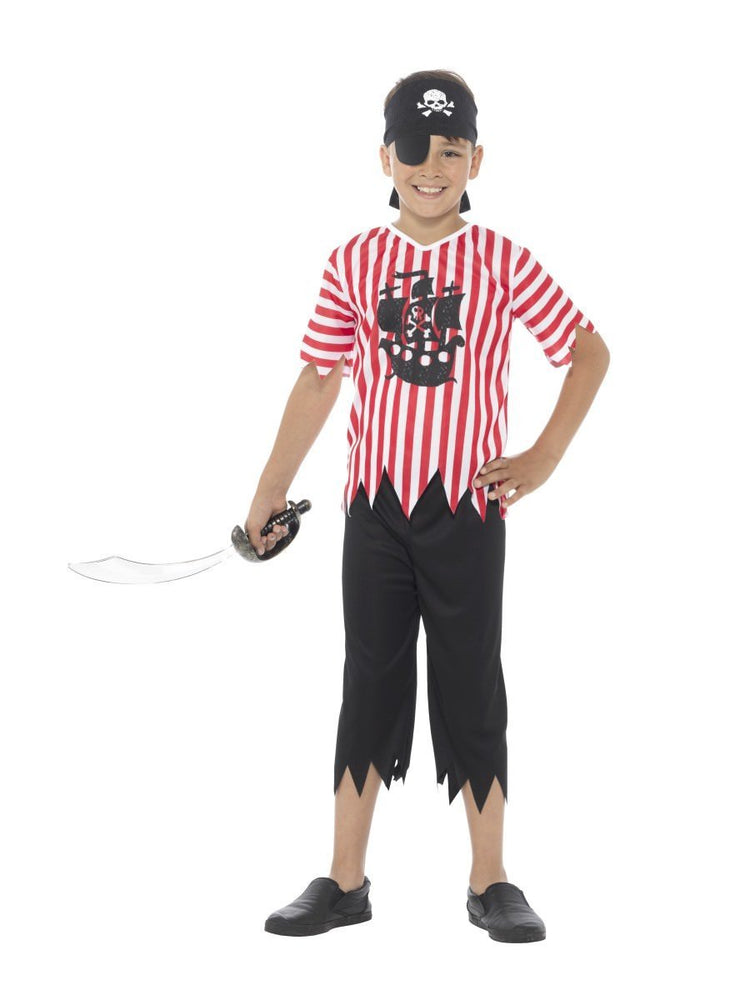 Smiffys Jolly Pirate Boy Costume - 21890