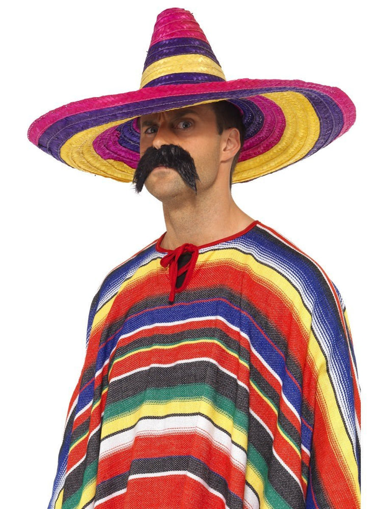 Large Sombrero, Multi-Coloured