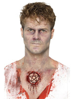 Latex Pentagram Scar Prosthetic46776