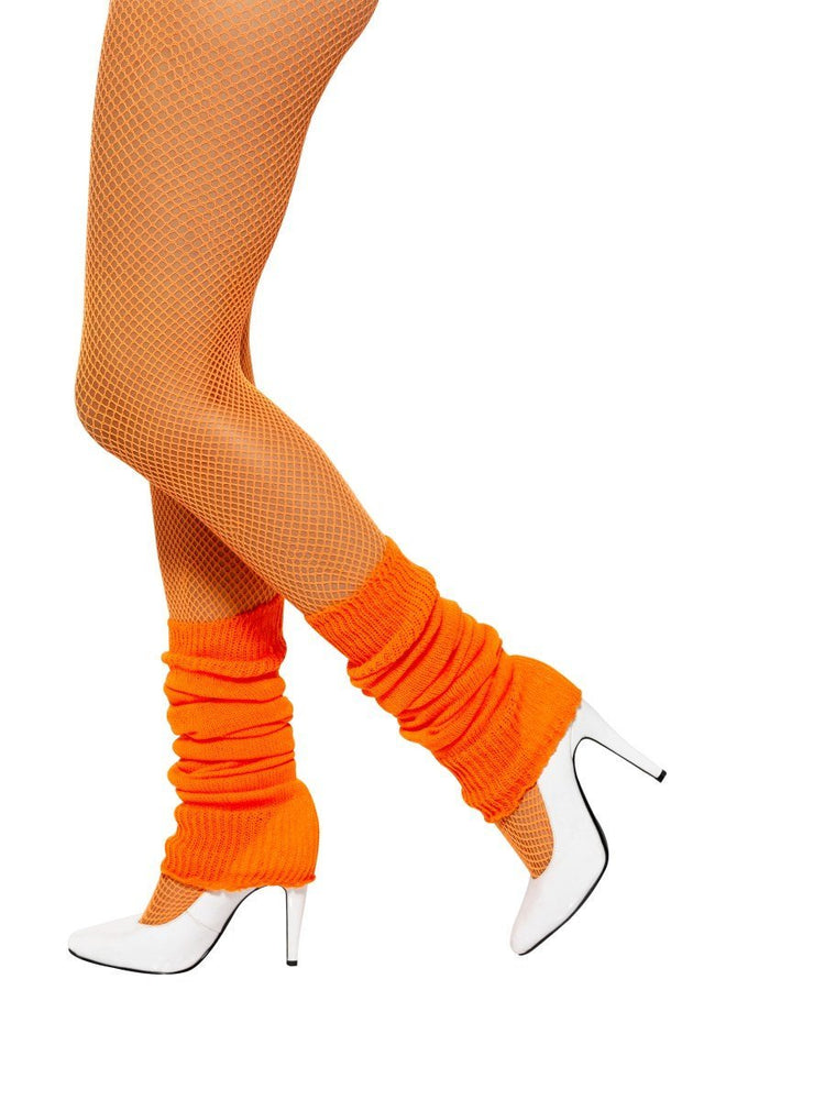 Leg warmers neon orange