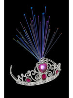 Light Up Fibre Optic Tiara, Pink Jewels21201