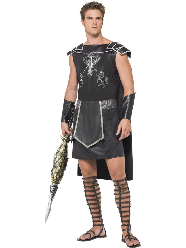 Smiffys Male Dark Gladiator Costume - 55028