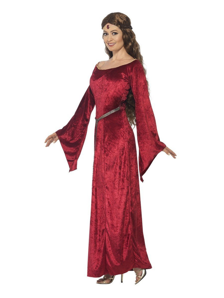 Medieval Maid Costume, Red44682